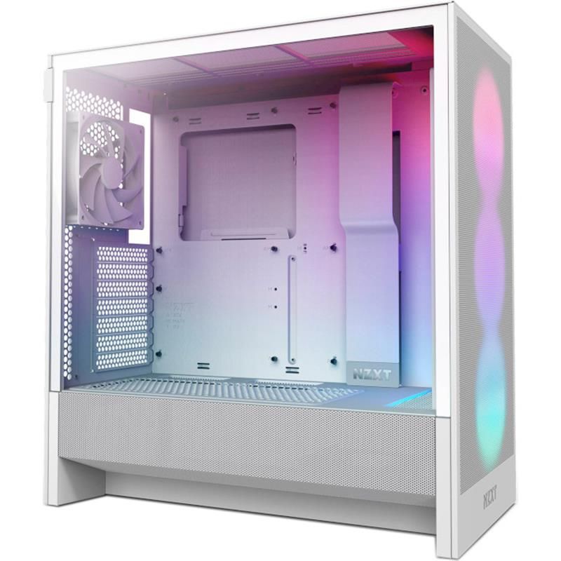 Корпус NZXT H5 Flow RGB White без БЖ (CC-H52FW-R1)