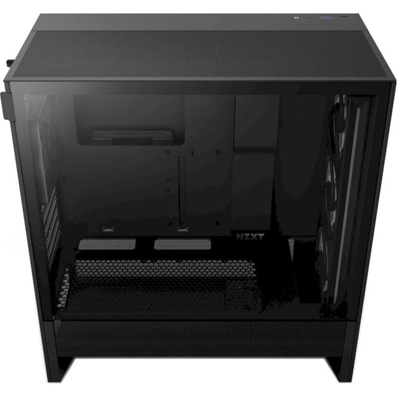 Корпус NZXT H5 Flow RGB Black без БЖ (CC-H52FB-R1)