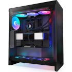 Корпус NZXT H7 Flow RGB Black без БП (CM-H72FB-R1)