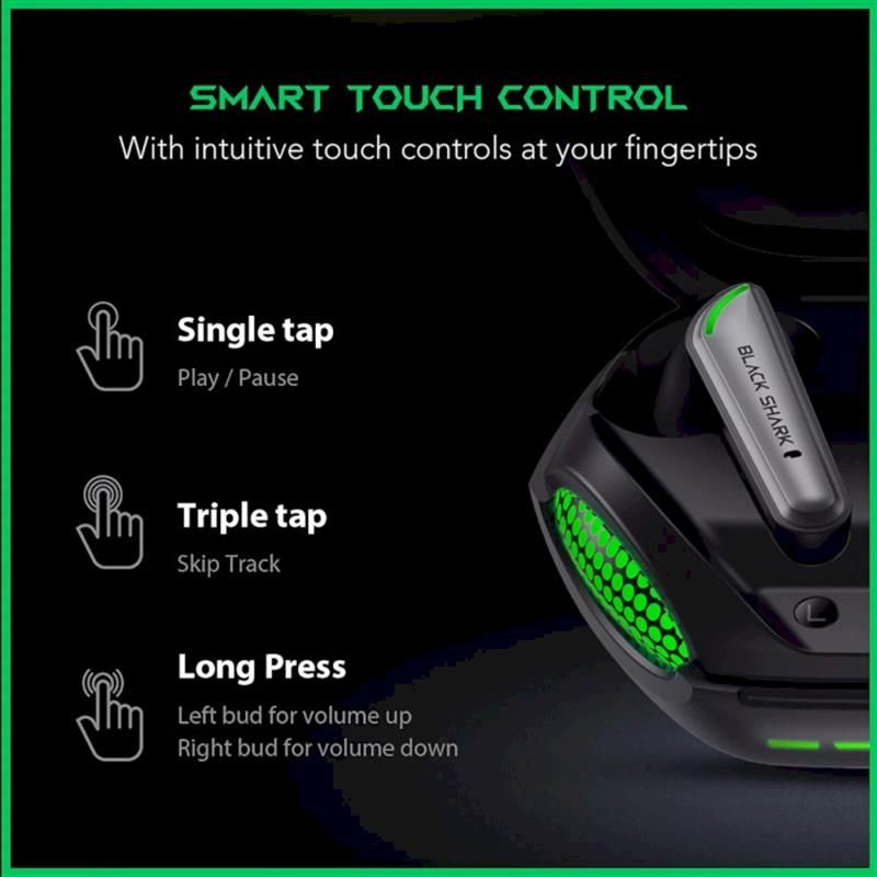 Bluetooth-гарнітура Black Shark Lucifer T7 Black (BS-T7) (BS-T7 Black  )
