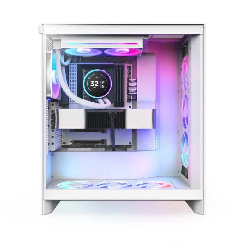 Система водяного охлаждения NZXT Kraken Elite 240 RGB White (RL-KR24E-W2)