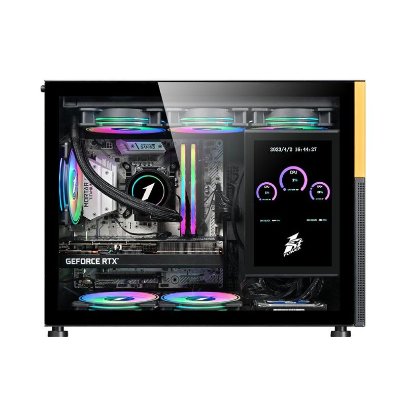 Корпус 1stPlayer Mi6-EV Black без БЖ (Mi6-EV-BK)