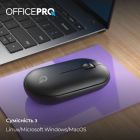 Миша бездротова OfficePro Silent Click Wireless Black (M185B)