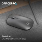 Мышь беспроводная OfficePro Silent Click Wireless Gray (M225G)