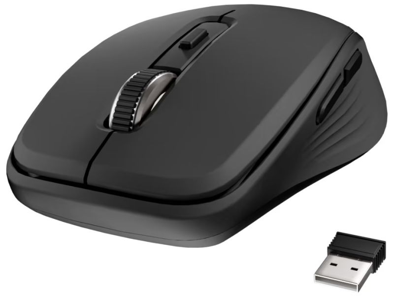 Миша бездротова OfficePro Black (M267B)