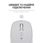 Миша бездротова OfficePro Gray (M267G)