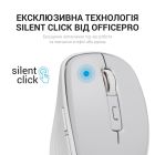 Миша бездротова OfficePro Gray (M267G)
