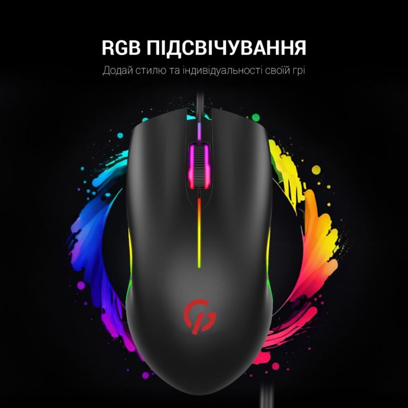 Миша GamePro Black (GM117)