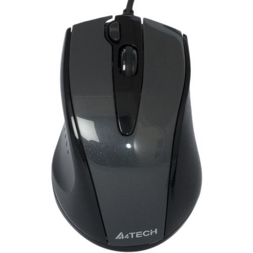 Миша A4Tech N-500F-1 Glossy Grey V-Track (N-500F-1 (Glossy Grey))