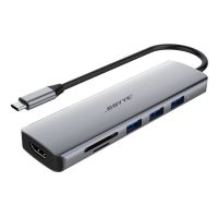 USB-хаб Boyye USB Type-C 6-в-1 (UC-602)