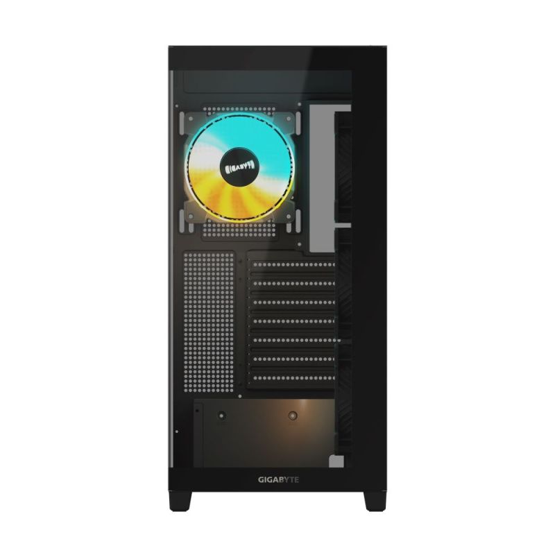 Корпус Gigabyte Aorus C500 Panoramic Stealth Tempered Glass Black без БЖ (GB-C500P ST)