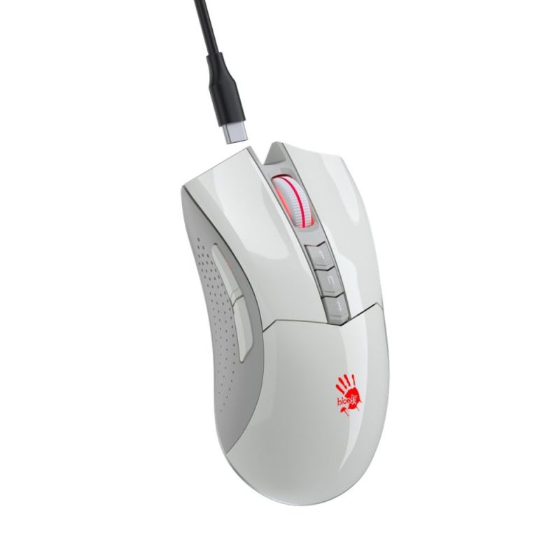 Миша Bloody R90 Plus Greyish White (R90 Plus (Greyish White))