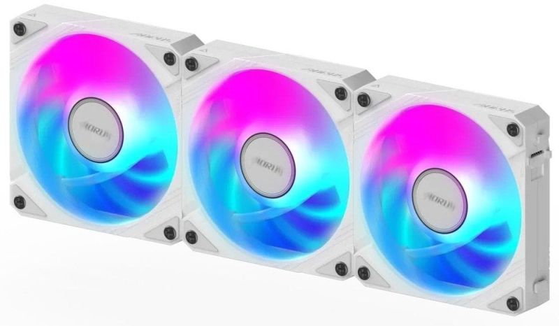 Вентилятор Gigabyte Aorus EZ Chain Fan 120 Ice 3-Pack White (GP-ECFAN1203 ICE)