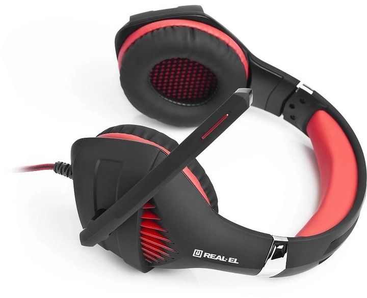 Гарнитура REAL-EL GDX-7600 Black/Red (EL124100028)