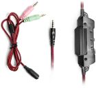 Гарнитура REAL-EL GDX-7600 Black/Red (EL124100028)
