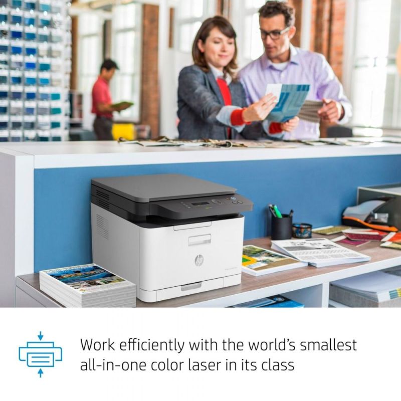 Багатофункціональний пристрій А4 кол. HP Color Laser 178nw з Wi-Fi (4ZB96A)