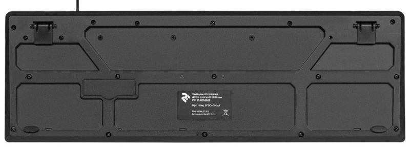 Клавіатура 2E KS108 Slim Black (2E-KS108UB_UA)