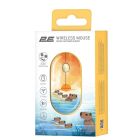 Миша бездротова 2E MF300 Capybara Sunset Silent WL BT Yellow  (2E-MF300WCAPIBARAYW)