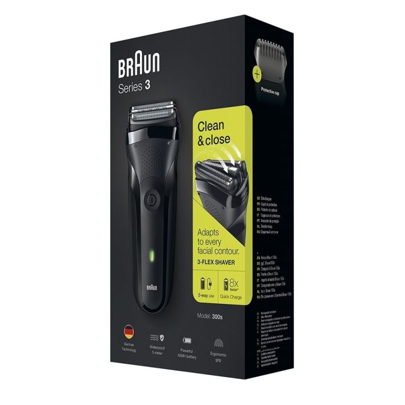 Электробритва Braun Series 3 300 Black (300 Series 3 Black)