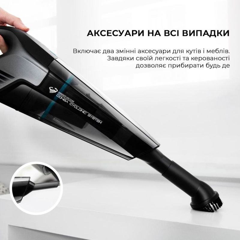 Акумуляторний миючий пилосос Cecotec Conga Immortal ExtremeSuction 22.2 Animal Hand (8435484054416) (CCTC-05441)