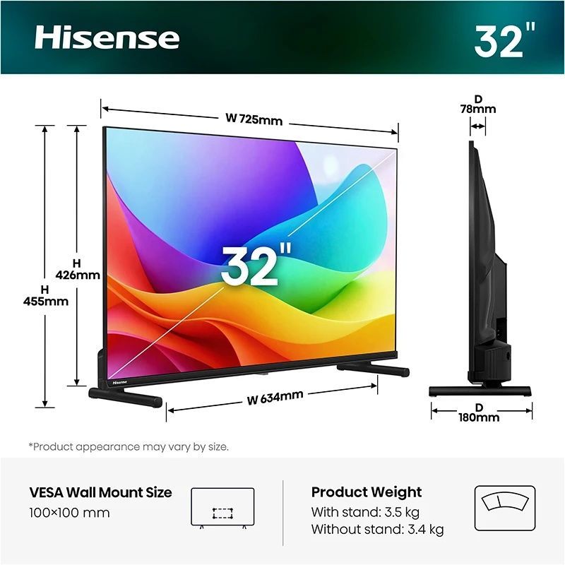 Телевізор Hisense (32A5S)
