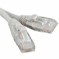 Патч-корд литий, UTP, RJ45, Cat.5e, 15m, сірий (4965)