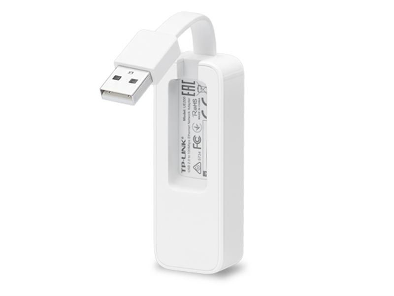 Сетевой адаптер TP-Link (USB 2.0, 10/100Mbps) (UE200)