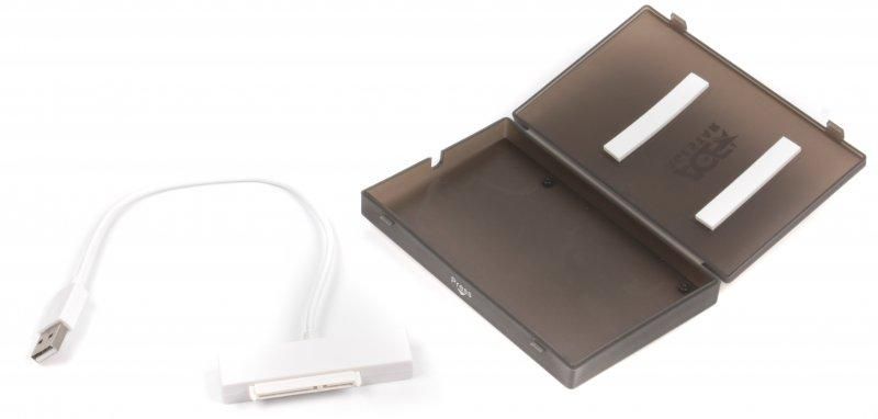 Зовнішня кишеня AgeStar для підключення SATA HDD 2.5", USB 2.0, Black (SUBCP1) (SUBCP1 Black)