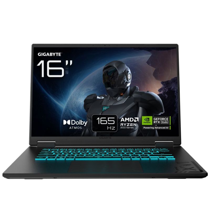 Ноутбук Gigabyte Gaming A16 Black Steel (3THK3UA893SD)