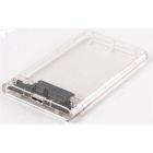 Зовнішній карман USB3.0 для HDD/SSD SATA 2.5" AgeStar Transparent (3UB2P4)
