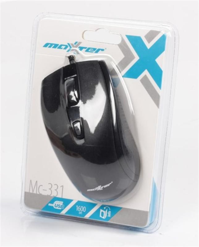 Мышь Maxxter Black (Mc-331)