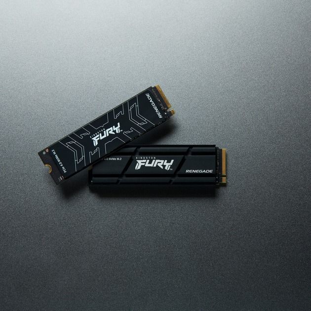 Накопитель SSD 1TB Kingston Fury Renegade with Heatsink M.2 2280 PCIe 4.0 x4 NVMe 3D TLC (SFYRSK/1000G)