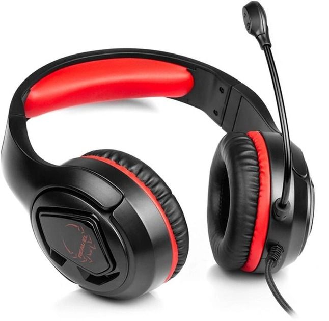 Гарнітура REAL-EL GDX-7590 Black/Red (EL124100050)