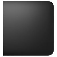 Кнопка для одноклавишного или проходного выключателя Ajax SideButton (1-gang/2-way) black (45121.143.BL)