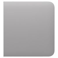 Кнопка для одноклавишного или проходного выключателя Ajax SideButton (1-gang/2-way) fog (46003.143.FG)