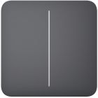 Кнопка для двухклавишного выключателя Ajax SoloButton (2-gang) Graphite (46016.144.GP)