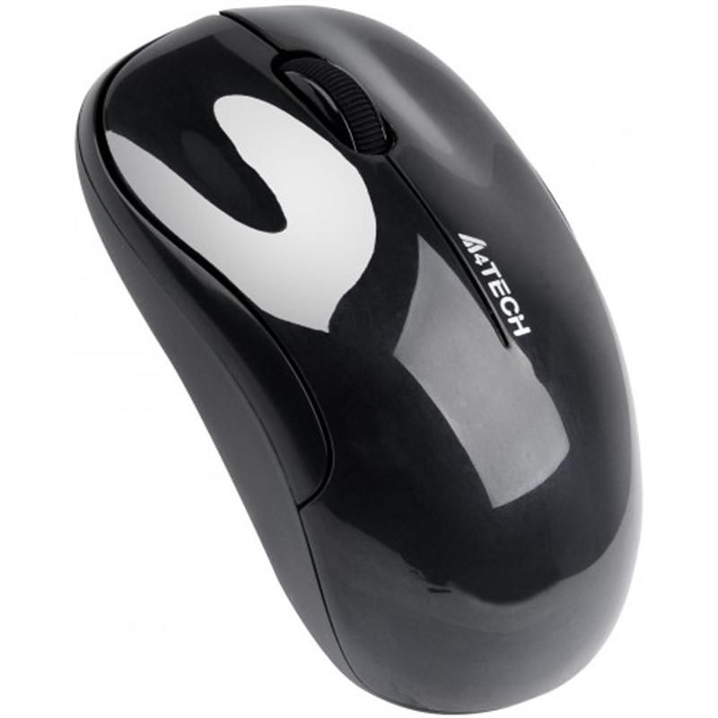 Мышь беспроводная A4Tech G3-300N Black USB V-Track (G3-300N (Black))