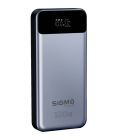 Универсальная мобильная батарея Sigma mobile X-Power SI30A7QLX 30000mAh Silver (4827798479117)