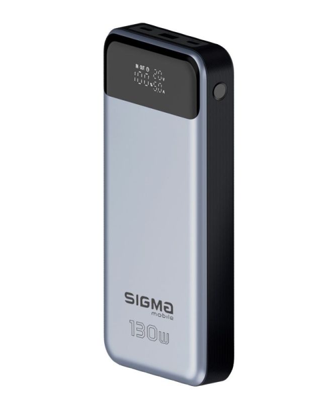 Универсальная мобильная батарея Sigma mobile X-Power SI30A7QLX 30000mAh Silver (4827798479117)