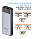 Универсальная мобильная батарея Sigma mobile X-Power SI30A7QLX 30000mAh Silver (4827798479117)