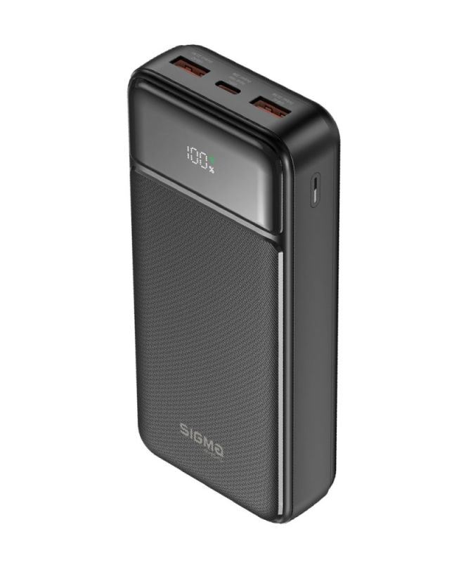 Универсальная мобильная батарея Sigma mobile X-Power SI20A4QL 20000mAh Black (4827798799710)
