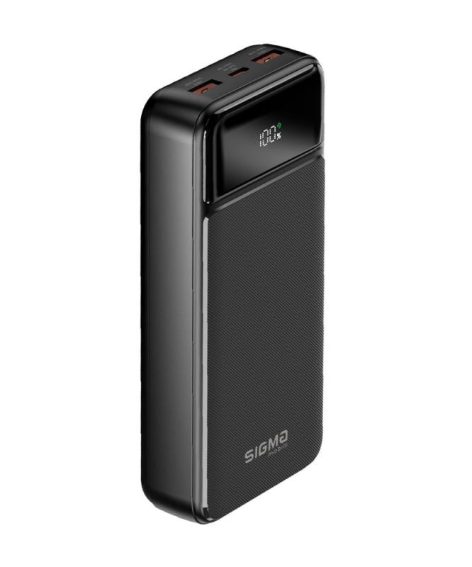 Универсальная мобильная батарея Sigma mobile X-Power SI20A4QL 20000mAh Black (4827798799710)