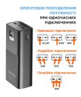 Універсальна мобільна батарея Sigma mobile X-Power SI30A6QLX 30000mAh Black (4827798835111)