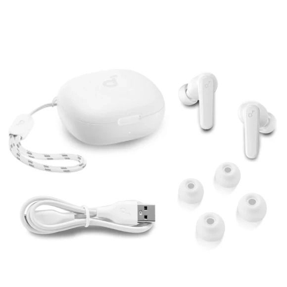 Bluetooth-гарнитура Anker SoundCore R50i White (A3949G21/A3949G22)