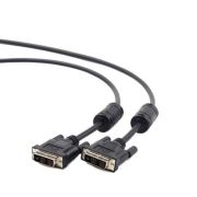 Кабель Viewcon, DVI-DVI, феррити, 5м, чорний (VC-DVI-104-5m)