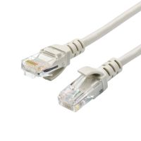 Патч-корд литий, UTP, RJ45, Cat.5e, 2m, сірий (4963)