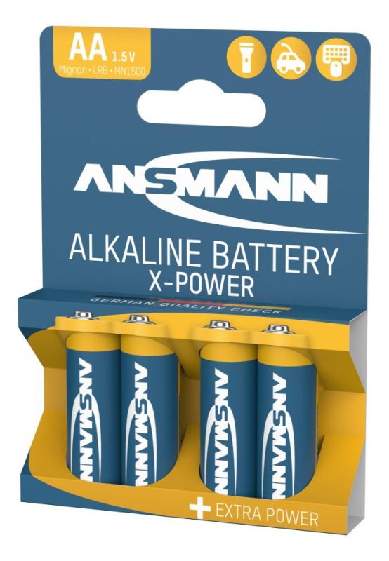 Батарейка Ansmann X-Power AA/LR06 BL 4шт (5015663)