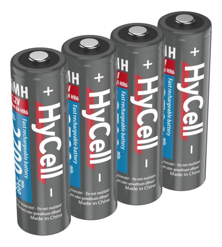 Аккумуляторы Ansmann AA/HR06 HyCell NI-MH 2700 mAh BL 4 шт (5030682)