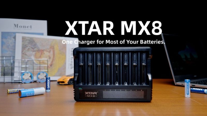 Зарядное устройство XTAR MX8 (5069)