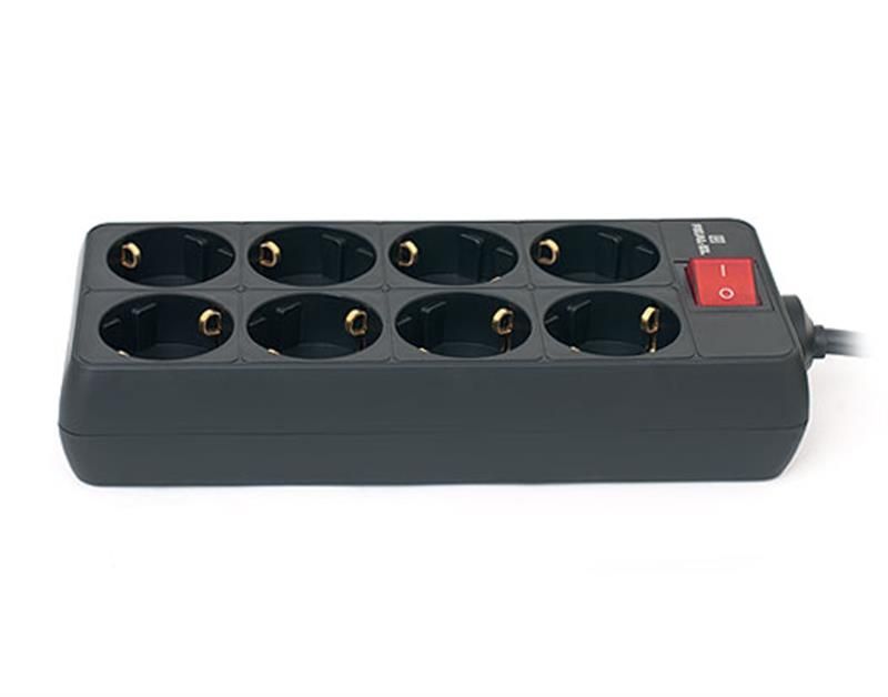 Фільтр живлення REAL-EL RS-8 Protect 1.8 м Black (EL122300021)
